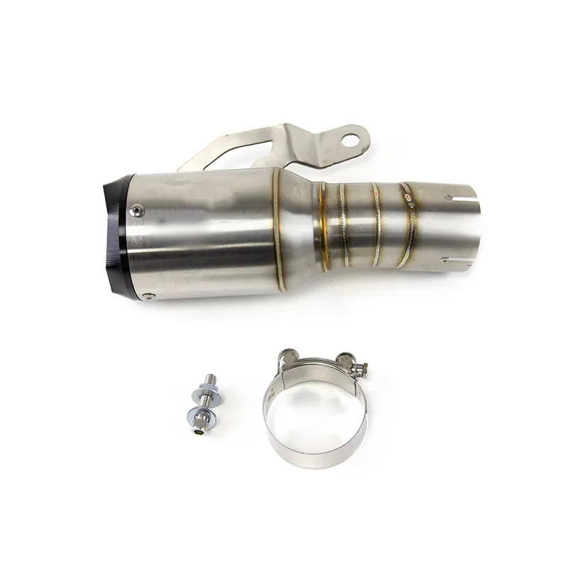 For BMW S1000RR 2019-2024 S1000R 2019-2024 Exhaust Muffler Pipe Slip on 60mm Tip, product view 03