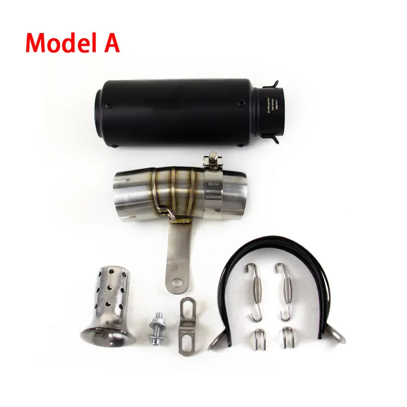 For BMW S1000RR 2019 - 2024 S1000R 2021 - 2024 Exhaust Link Pipe Muffler Tips Slip on System, product view 03