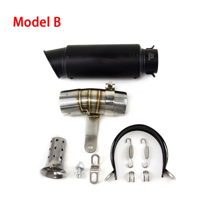 For BMW S1000RR 2019 - 2024 S1000R 2021 - 2024 Exhaust Link Pipe Muffler Tips Slip on System, product view 04