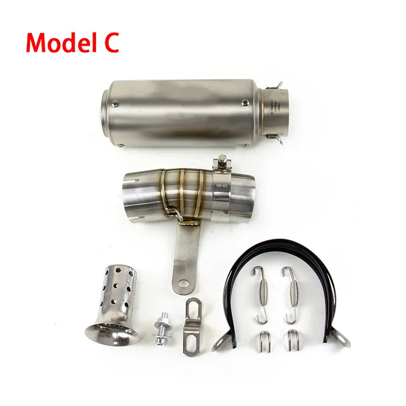 For BMW S1000RR 2019 - 2024 S1000R 2021 - 2024 Exhaust Link Pipe Muffler Tips Slip on System, product view 05