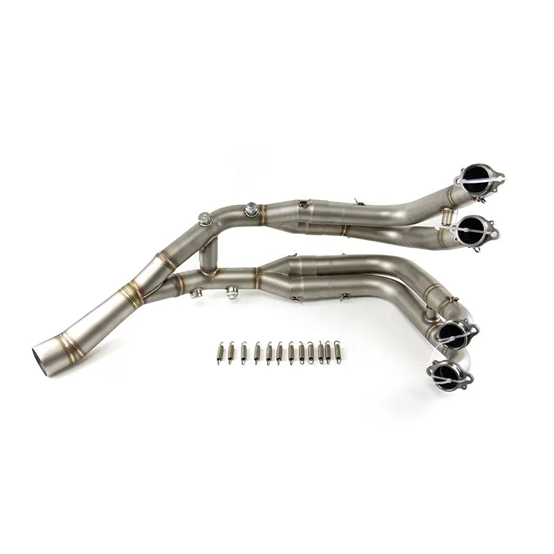 For BMW S1000RR 2019-2025 S1000R 2019-2025 Exhaust Tips Mid Pipe Titanium Alloy, product view 02