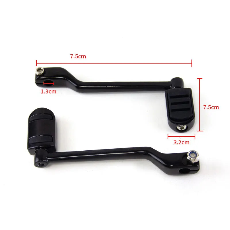 For Harley FL Softails Touring Trike 1997 - 2022 Motorcycle Chrome Shift Shifter Gear Lever Pedal Footpeg Paddle, product view 02