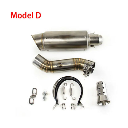 For Honda CBR500R 2016-2025 CB500F CB500X Exhaust Mid Tail Pipe Slip on Muffler, product view 06
