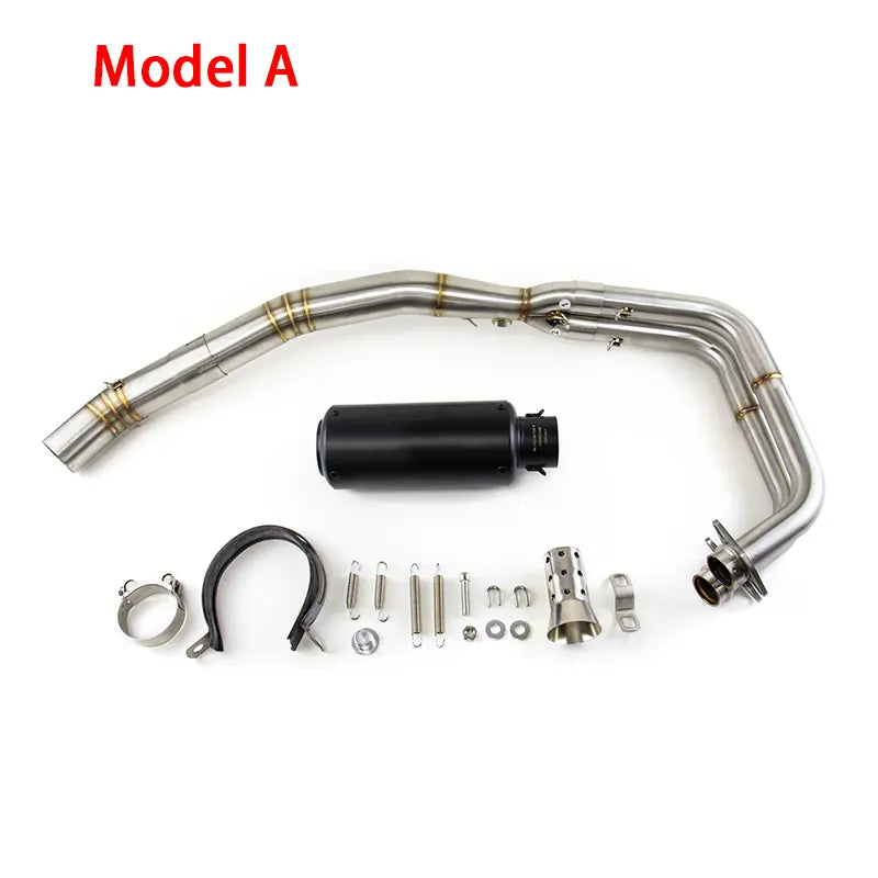 For Kawasaki Ninja 400 250 Z400 Z250(2017-2025) Exhaust Link Pipe Muffler Tips Slip on System, product view 03
