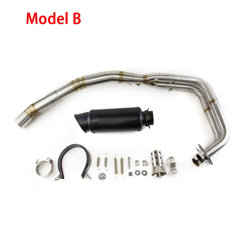 For Kawasaki Ninja 400 250 Z400 Z250(2017-2025) Exhaust Link Pipe Muffler Tips Slip on System, product view 04