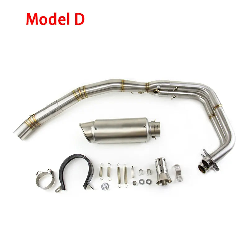 For Kawasaki Ninja 400 250 Z400 Z250(2017-2025) Exhaust Link Pipe Muffler Tips Slip on System, product view 06