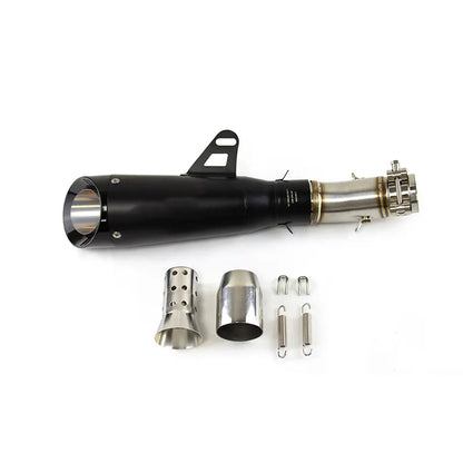 For Kawasaki Ninja 400 Ninja 500 Z400 Z500 E Exhaust System Kit Mid Link Pipe Muffler, product view 02
