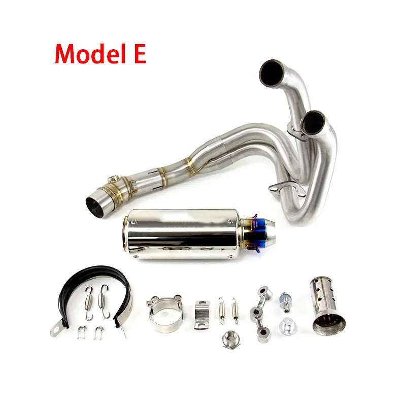 For Kawasaki Ninja 650 Z650 2012-2025 Full System Exhaust Tips Black Header Pipe, product view 06