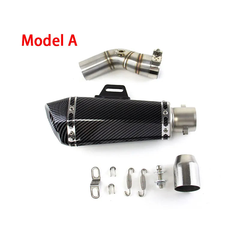 For Kawasaki Ninja ZX10R 2011-2025 Years Modified Exhaust Mid Link Pipe Slip on Stock Muffler, product view 05
