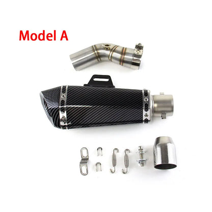 For Kawasaki Ninja ZX10R 2011-2025 Years Modified Exhaust Mid Link Pipe Slip on Stock Muffler, product view 05