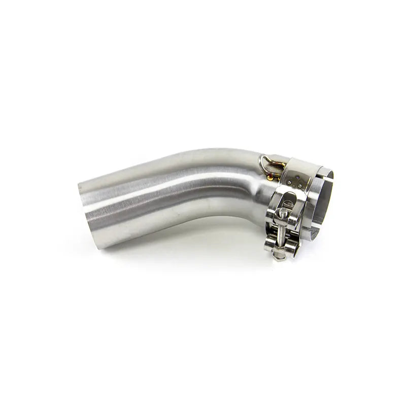 For Kawasaki Ninja ZX4R ZX4RR 2023-2025 Exhaust Tips Carbon Muffler Mid Link Pipe, product view 01
