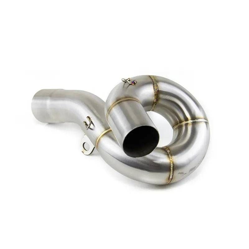 For Kawasaki Ninja ZX6R ZX636 2009-2025 Exhaust Link Pipe Muffler Tips Slip on System, product view 02