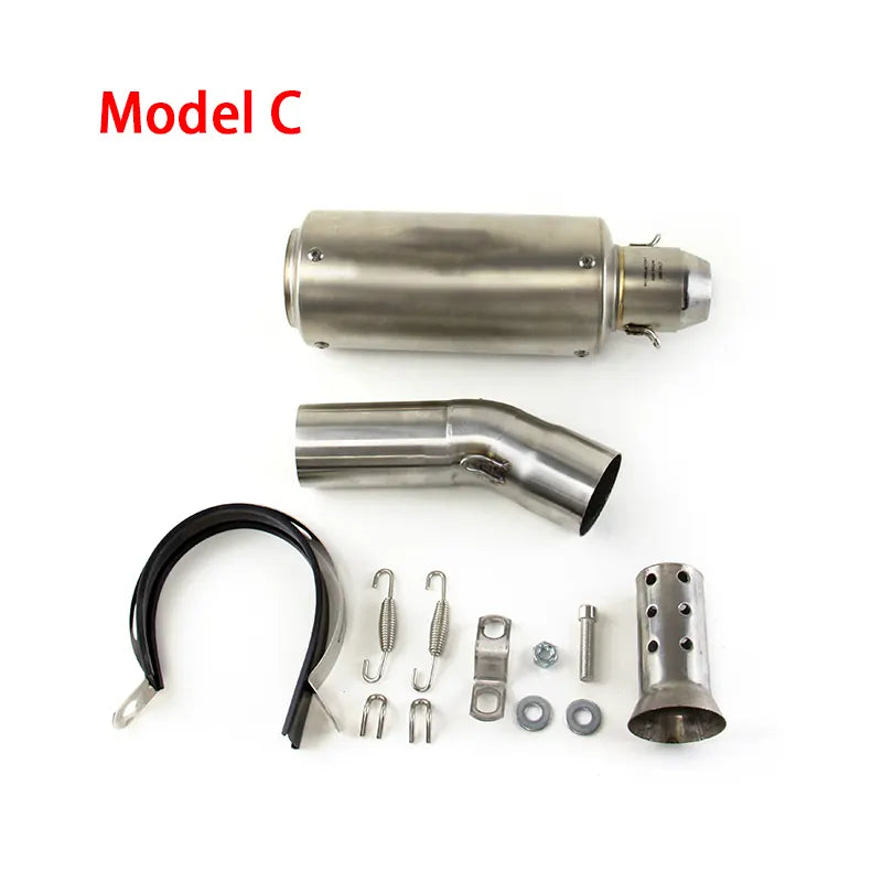 For Kawasaki Ninja ZX6R ZX636 2023-2025 Exhaust Link Pipe Muffler Tips Slip on System, product view 05