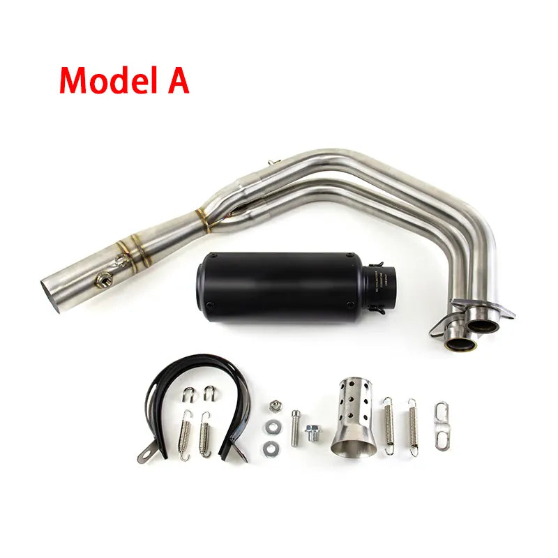 For Kawasaki Vulcan S Vulcan S 650 EN650 VN650 2015-2025 Exhaust Link Pipe Muffler Tips Slip on System, product view 03
