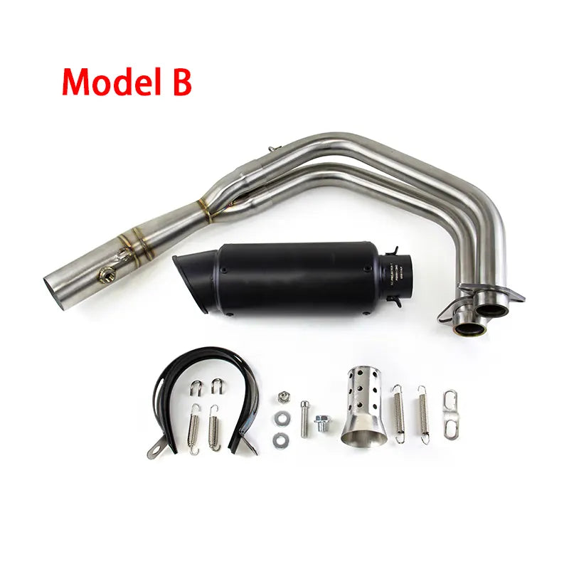 For Kawasaki Vulcan S Vulcan S 650 EN650 VN650 2015-2025 Exhaust Link Pipe Muffler Tips Slip on System, product view 04