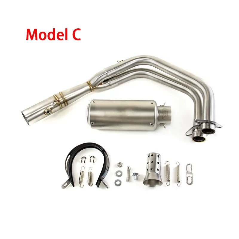 For Kawasaki Vulcan S Vulcan S 650 EN650 VN650 2015-2025 Exhaust Link Pipe Muffler Tips Slip on System, product view 05