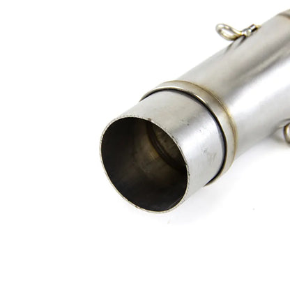For Kawasaki Z400 Ninja 400 2017-2025 Kawasaki Z500 Ninja 500 2017-2025 Modified Exhaust Mid Link Pipe Slip on Stock, product view 05