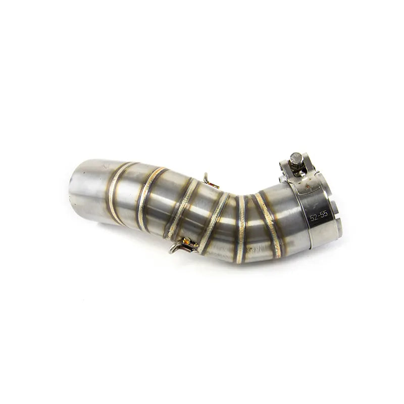 For Kawasaki Z900 2017-2025 Modified Exhaust Mid Link Pipe Slip on Stock Muffler, product view 02