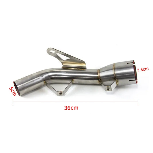 Componente universal de escapamento de motocicleta para Kawasaki Z900, escapamento de motocicleta, visualização do produto 02