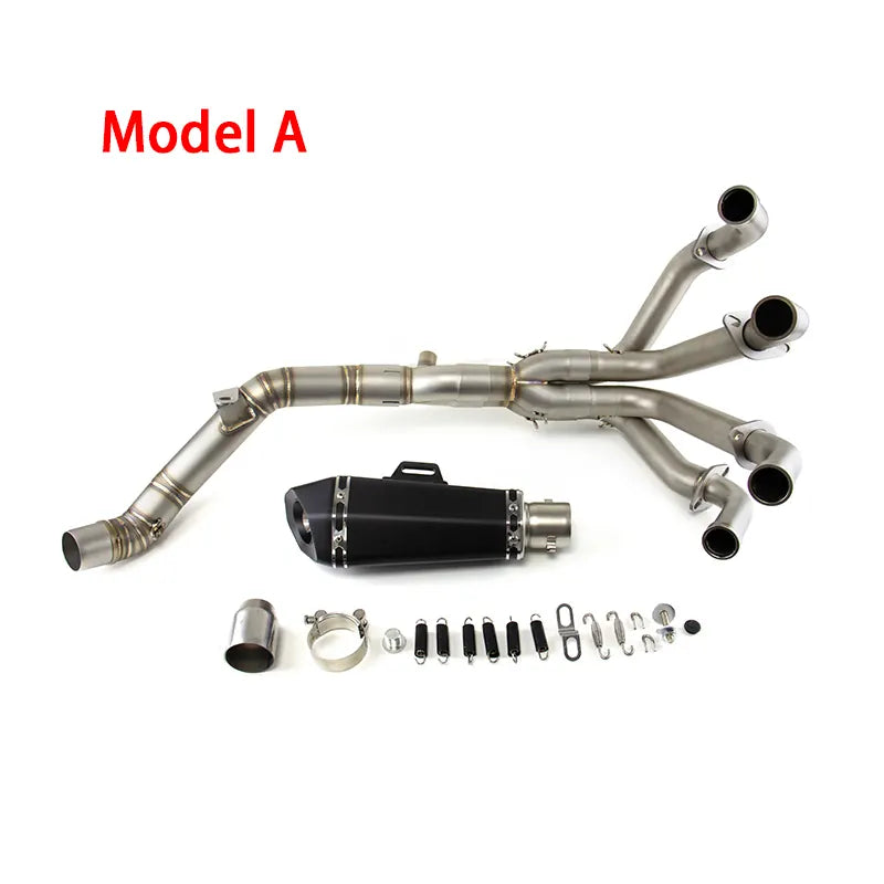 For Kawasaki Z900 (Till 2024) Z900 SE 2022-2024 Z900 E A2 2017-2019 Exhaust Link Pipe Muffler Tips Slip on System, product view 05