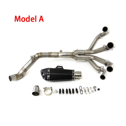 For Kawasaki Z900 (Till 2024) Z900 SE 2022-2024 Z900 E A2 2017-2019 Exhaust Link Pipe Muffler Tips Slip on System, product view 05