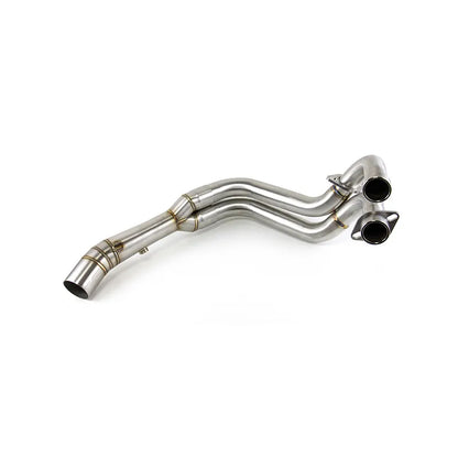 For Yamaha MT-07 2014-2025 Yamaha YZF R7 2021-2025 Yamaha XSR700 2015-2024 Exhaust Link Pipe Muffler Tips Slip on, product view 01