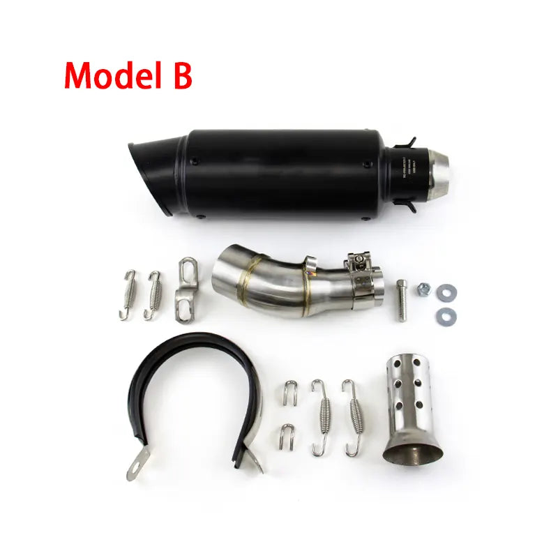 For YAMAHA YZF- R25 R30 R3 2015-2025 Exhaust Link Pipe Muffler Tips Slip on System, product view 02