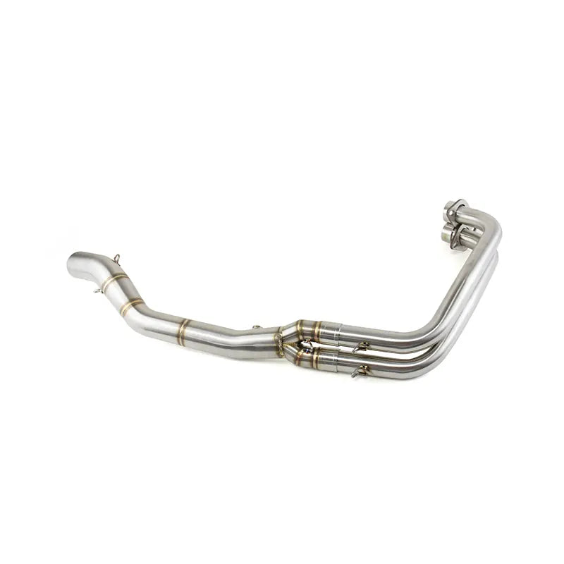For Yamaha YZF R3/R25 2015-2024 Yamaha MT-03/25 2016-2024 Carbon Exhaust Link Pipe Muffler Tips Slip on System, product view 06
