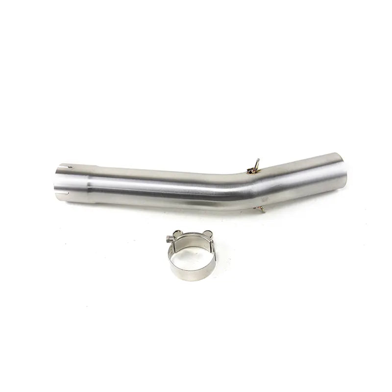 For Yamaha YZF R6 1998-2005 Exhaust Mid Pipe Black Muffler Tips Slip on System, product view 01