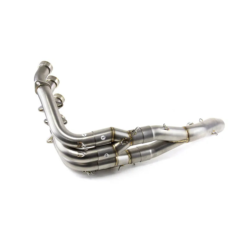 For Yamaha YZF R6 2006-2015 2016 2017 2018 Exhaust Link Pipe Muffler Tips Slip on System, product view 02
