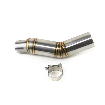For Yamaha YZF R6 2006-2024 Slip on System Exhaust Tips Mid Pipe Replace Muffler, product view 01