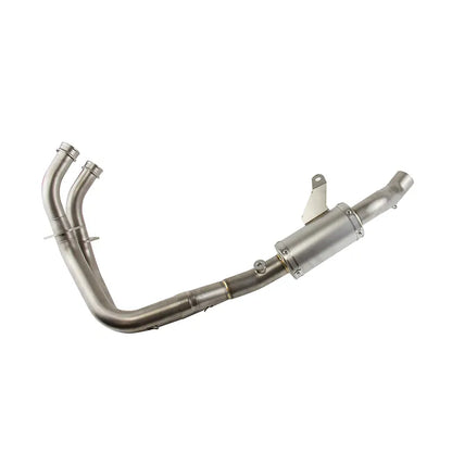 For YAMAHA YZF-R7 2021-2024 Motorcycle Exhaust Full Set System Modify Slip on Header Pipe Connect Tail Muffler Tube, product view 04