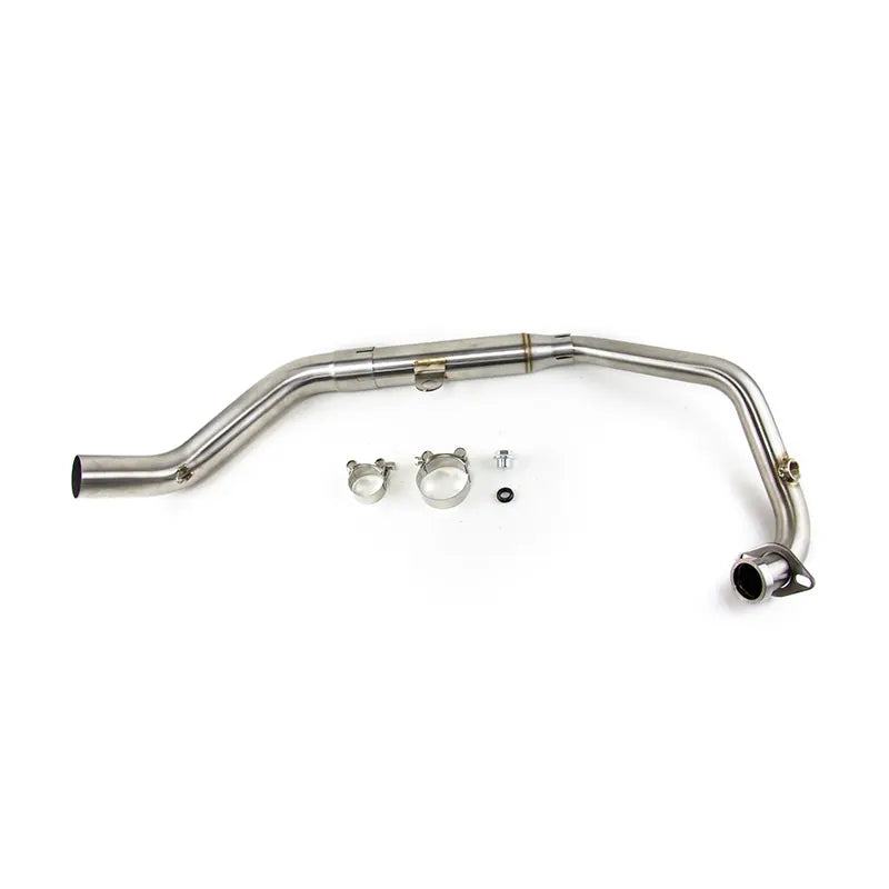 Full System for CF-Moto 300NK 300SR 300SS 250SR Black Muffler Exhaust Front Pipe, product view 01
