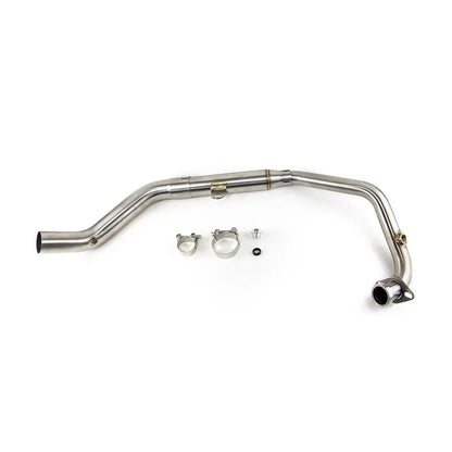 Full System for CF-Moto 300NK 300SR 300SS 250SR Black Muffler Exhaust Front Pipe, product view 01