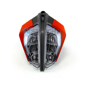 Headlight Assembly Motorcycle Headlamp Shell ABS Plastic for DUKE 390, product view 08