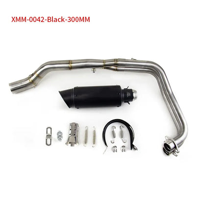 High Quality Motorcycle Exhaust Pipe for YZF R3 R25 Stainless Steel Exhaust Full System Accessories, product view 02