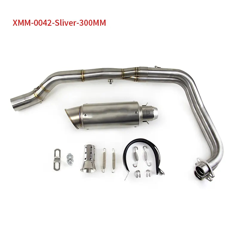 High Quality Motorcycle Exhaust Pipe for YZF R3 R25 Stainless Steel Exhaust Full System Accessories, product view 04