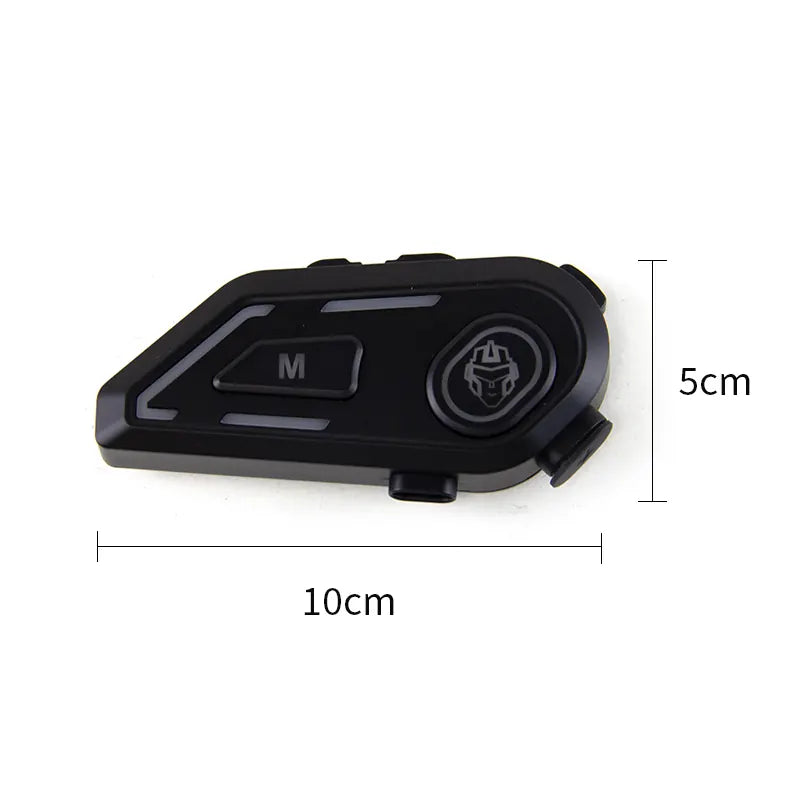 High Quality Motorcycle Helmet Headset Waterproof Noise Canceling Multi-person Intercom Bluetooth Headset Accessories, product view 02