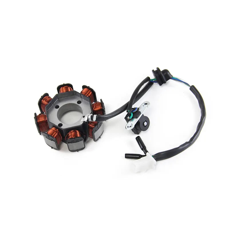 High Quality Motorcycle Magneto Coil Engine Parts Ignition Coil Motorcycle Magneto Stator Coil, product view 01