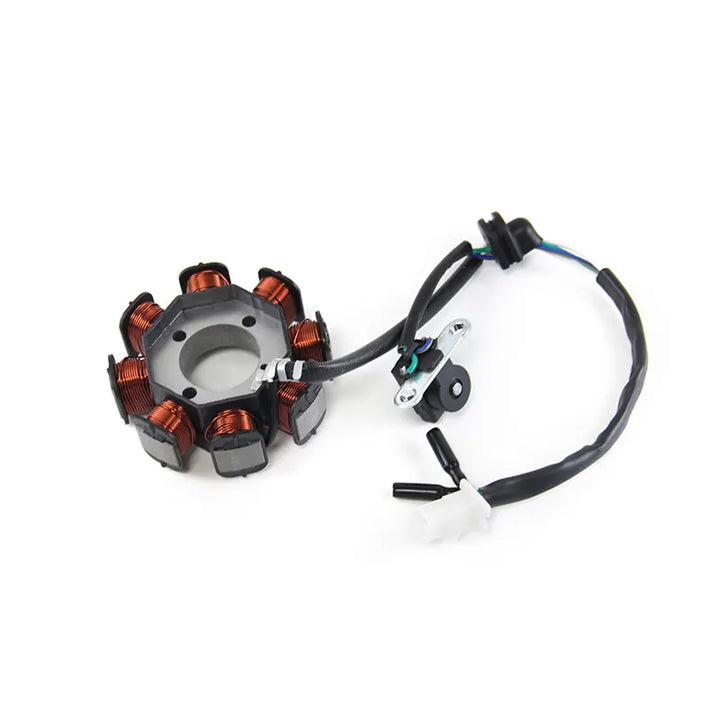 High Quality Motorcycle Magneto Coil Engine Parts Ignition Coil Motorcycle Magneto Stator Coil, product view 01
