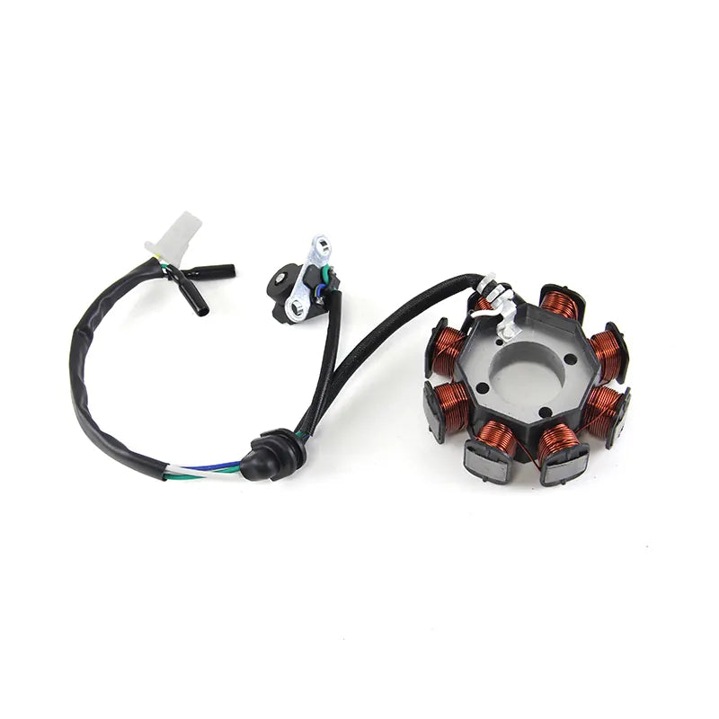 High Quality Motorcycle Magneto Coil Engine Parts Ignition Coil Motorcycle Magneto Stator Coil, product view 02