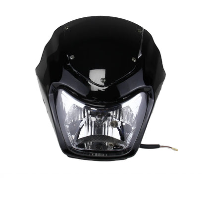 High Quality Motorcycle Parts ABS Headlight for AKT SL125/SL125R, product view 01