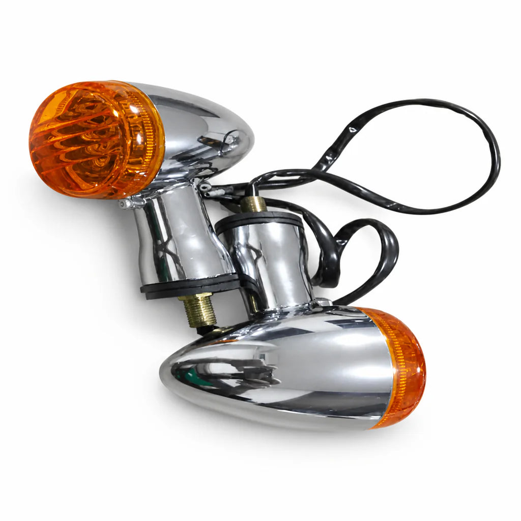 High-quality Motorcycle Turn Signals Are Suitable for SUZUKI INTRUDER 125 - 250 ORIGINAL MODEL. product on a white background