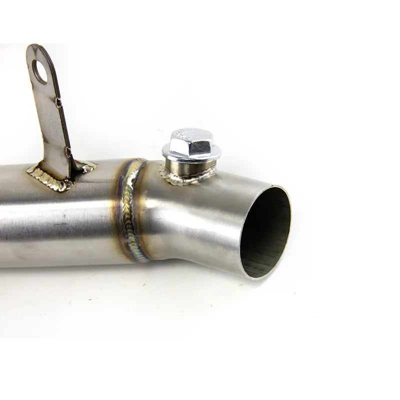 High Quality Muffler Modified Exhaust Mid Link Pipe Exhaust Downpipe for YAMAHA Y Middle YZF-R6 R600 2006-2019, product view 06