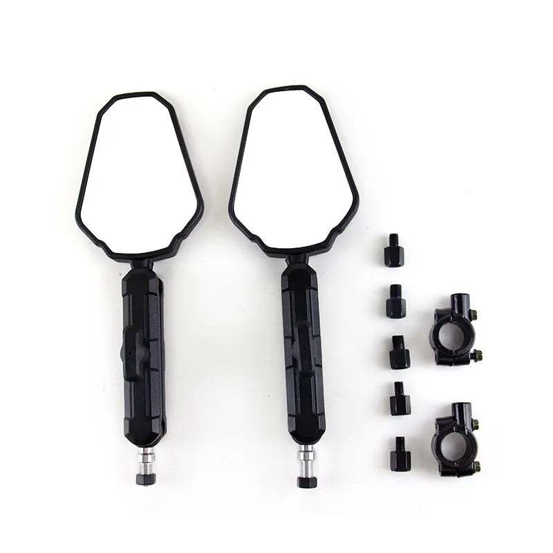 High Quality New ADV Motorcycle Rearview Mirror,Off Road Vehicle Universal Observation Mirror,Multi Angle Adjustment, product view 01