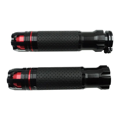 High Quality Universal CNC Aluminium Motorcycle Handle Grip Fit for Most Motorbike ATV Handle Sleeve, product view 04