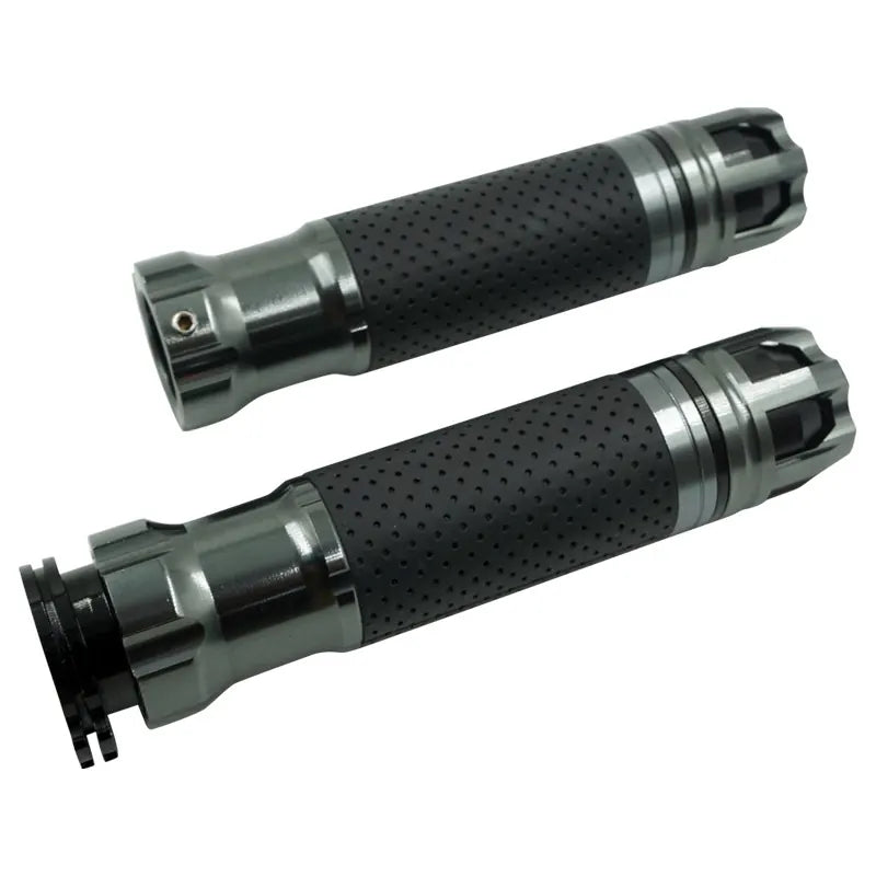 High Quality Universal CNC Aluminium Motorcycle Handle Grip Fit for Most Motorbike ATV Handle Sleeve, product view 05