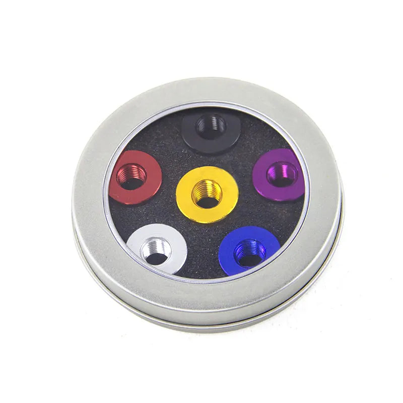 High Strength Custom M8 M10 M12 M14 Hexagon Flange GR5 Ti-6al-4v Nuts for Motorcycle, product view 05