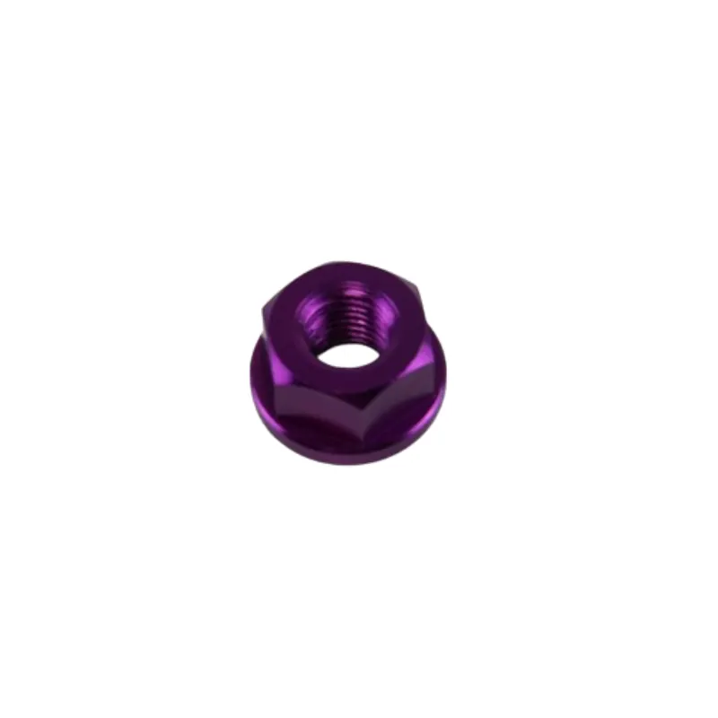 High Strength Custom M8 M10 M12 M14 Hexagon Flange GR5 Ti-6al-4v Nuts for Motorcycle, product view 12