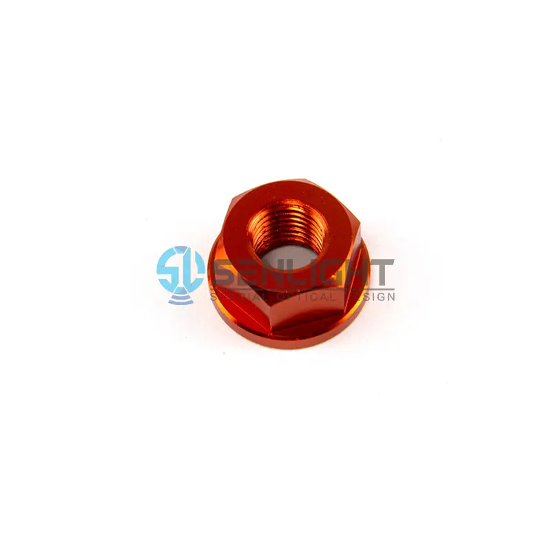High Strength Custom M8 M10 M12 M14 Hexagon Flange GR5 Ti-6al-4v Nuts for Motorcycle, product view 13